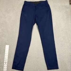 Under Armour Showdown Golf Pants Mens‎ 32x34 Blue Flat Front Lightweight